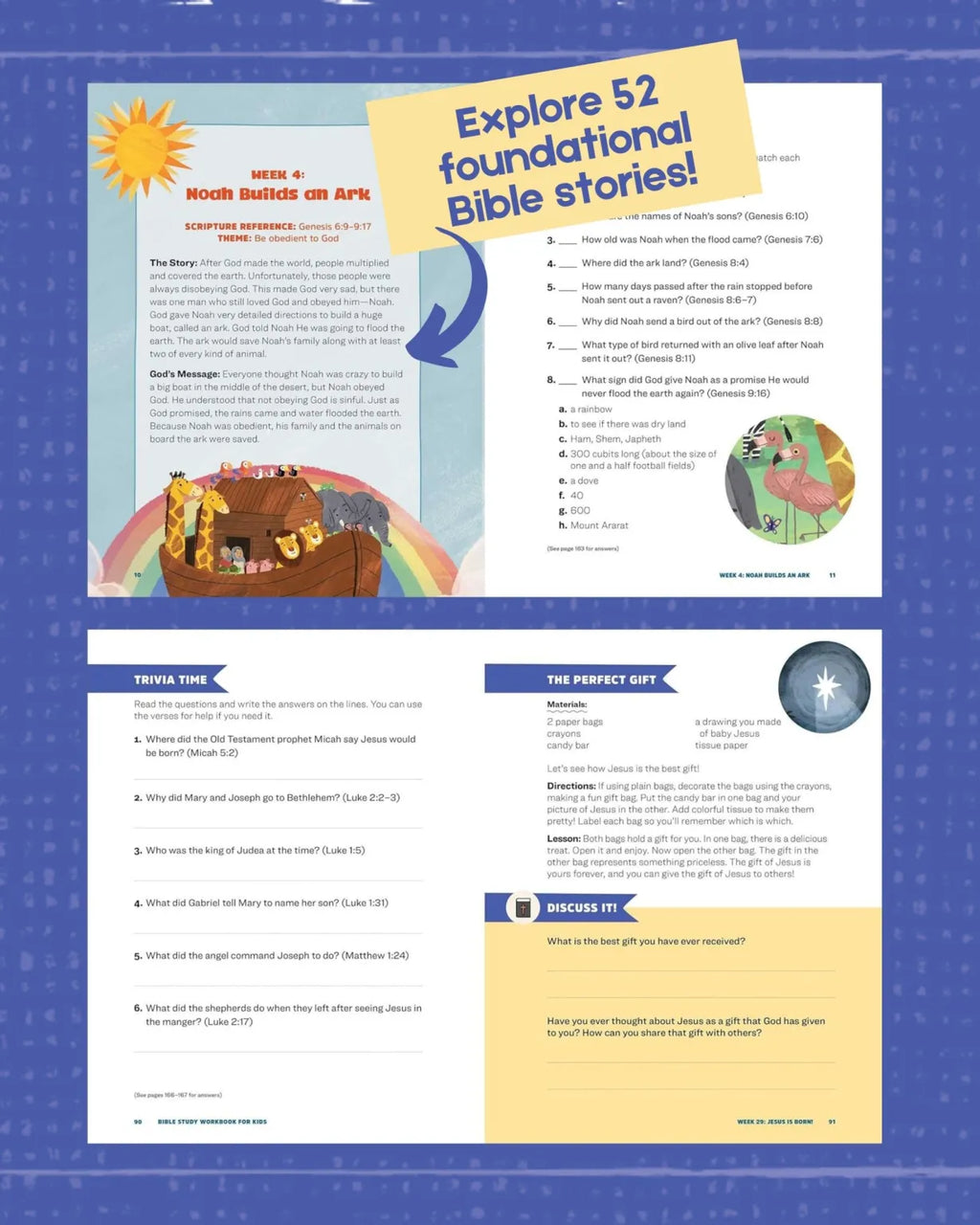 Bible Study Workbook for Kids: Lessons, Activities, Quizzes, and Questions to Deepen Your Faith Makeup