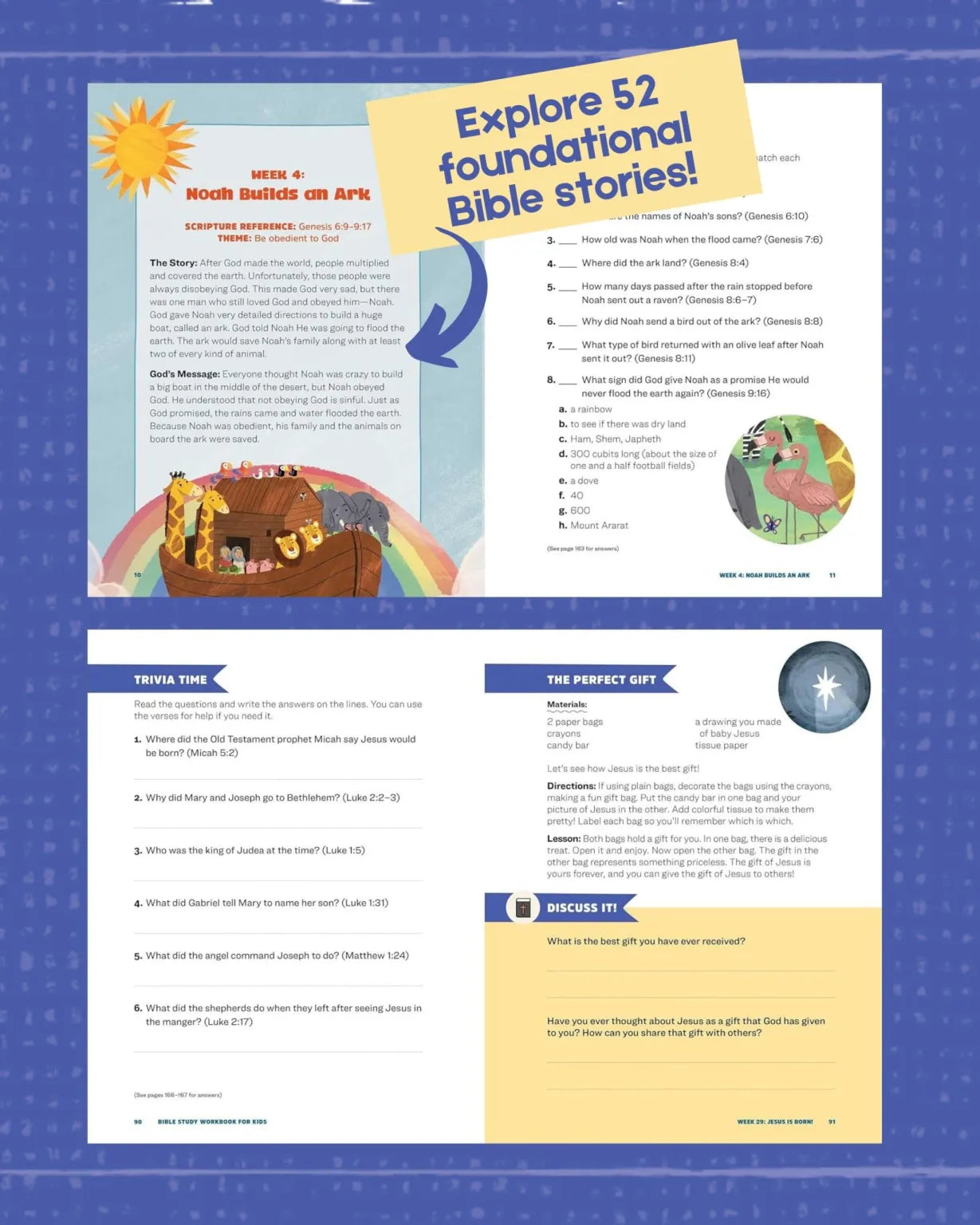 Bible Study Workbook for Kids: Lessons, Activities, Quizzes, and Questions to Deepen Your Faith Makeup