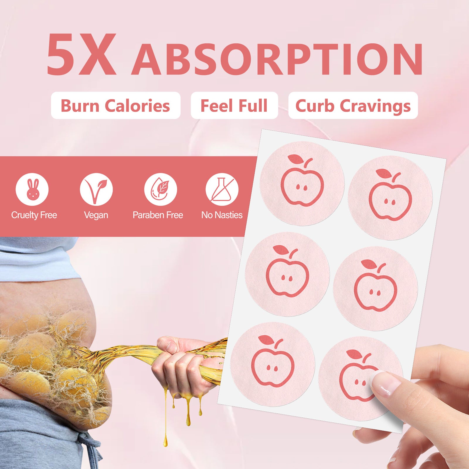 Slimming patches-Patch for Body Shaping and Health, Lightweight Body Slimming Patch to Get Rid of Belly Fat